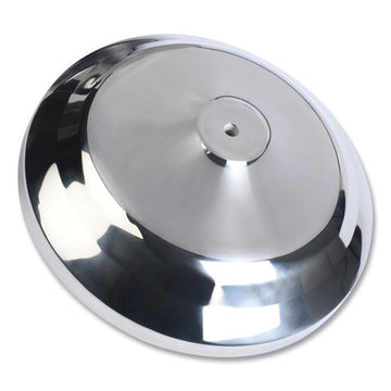 Tatco Crowd Control Bases, Chrome, 12" Dia, Silver, 2-box freeshipping - TVN Wholesale
